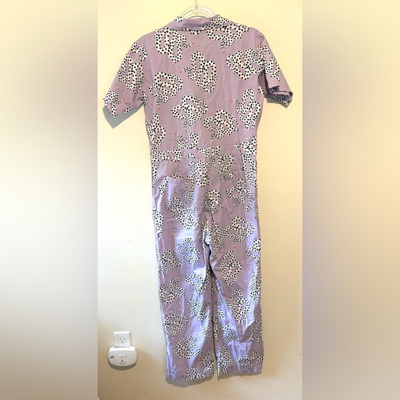 Nooworks Micotti snakes purple coverall jumpsuit - Picture 6 of 8